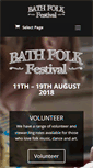 Mobile Screenshot of bathfolkfestival.org